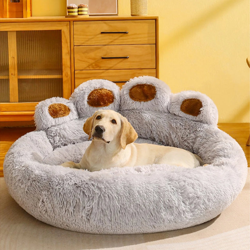 Mega cama Pata de Urso para cães e gatos - super conforto!